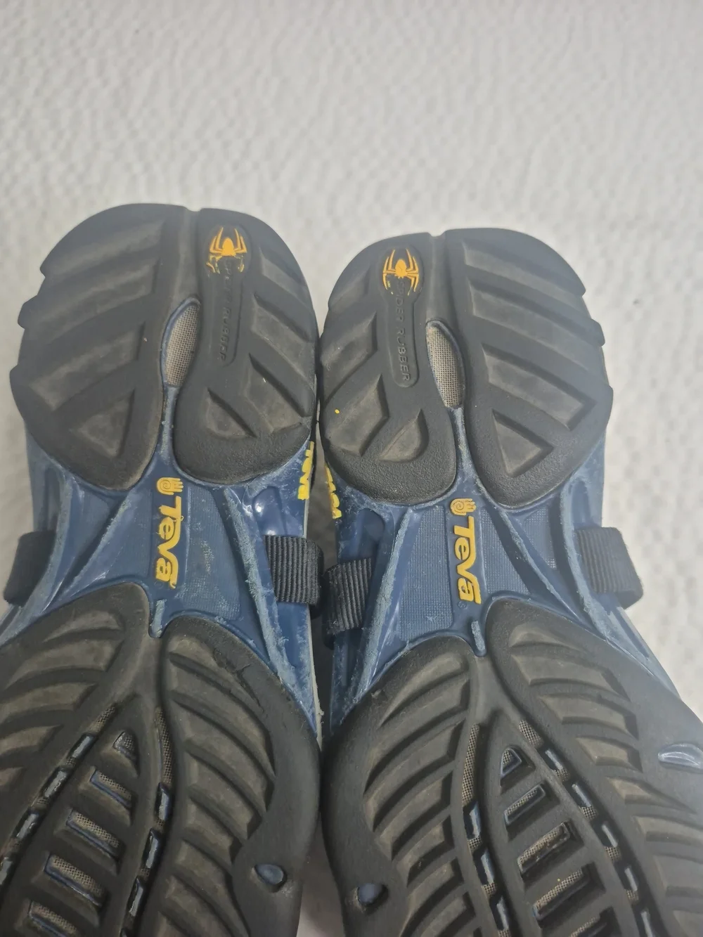 Teva Wraptor Spider 6965 Men's Hiking Shoes Black Gray Blue US 8 Pre-owned